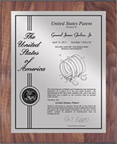 Wall Hanging Patent Plaques